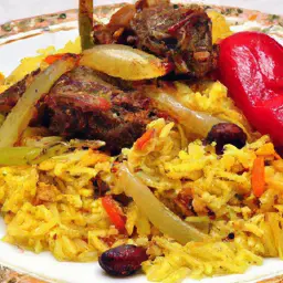 Teaser Image: Afghan Lamb Pilaf (Kabuli Pulao)