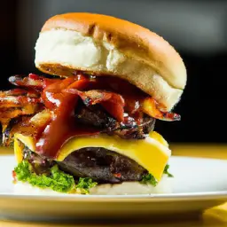 Teaser Image: BBQ Double Cheeseburger