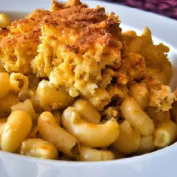 Teaser Image: Baked Macaroni and Cheese with Bread Crumbs