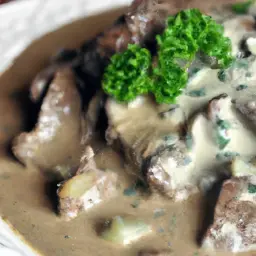 Teaser Image: Beef Stroganoff