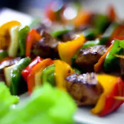 Teaser Image: Beef and Vegetable Skewers