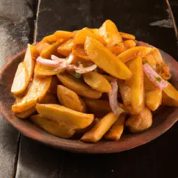 Teaser Image: Bolivian-Style Fried Potatoes