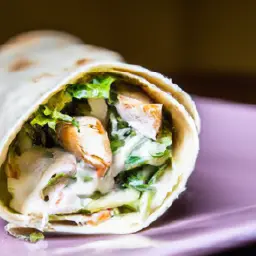 Teaser Image: Chicken Caesar Wrap