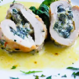 Teaser Image: Chicken Stuffed with Spinach and Ricotta