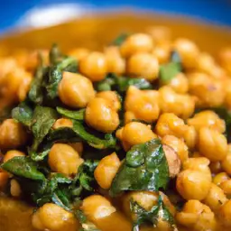 Teaser Image: Chickpea and Spinach Curry