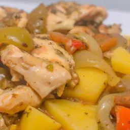 Teaser Image: Curaçao Chicken Fricassee
