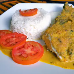 Teaser Image: Curried Fish with Coconut Rice