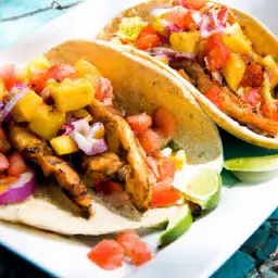 Teaser Image: Fish Tacos with Mango Salsa