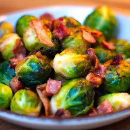 Teaser Image: Fried Brussels Sprouts with Bacon