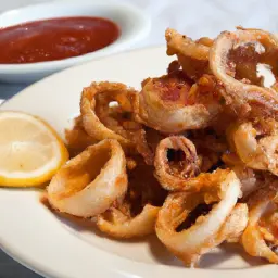 Teaser Image: Fried Calamari with Marinara