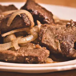 Teaser Image: Fried Liver and Onions