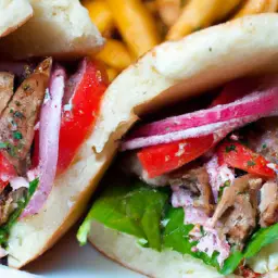 Teaser Image: Greek Gyro Sandwiches