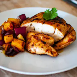Teaser Image: Grilled Chicken with Salsa