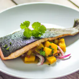 Teaser Image: Grilled Fish with Mango Salsa