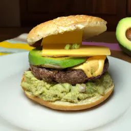 Teaser Image: Guacamole-Cheeseburger