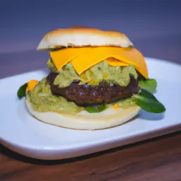 Guacamole-Cheeseburger