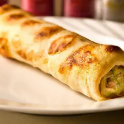 Teaser Image: Ham and Cheese Stromboli