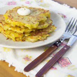 Teaser Image: Latvian Potato Pancakes