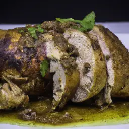 Teaser Image: Mushroom and Spinach Stuffed Chicken Breast