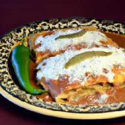 Teaser Image: New Mexico Green Chile Enchiladas
