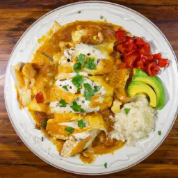 Teaser Image: Santa Fe Style Chicken Enchiladas