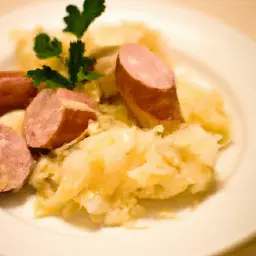 Teaser Image: Sauerkraut with Sausage