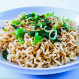 Teaser Image: Spicy Garlic Ramen Noodles
