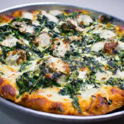 Teaser Image: Spinach and Artichoke Pizza