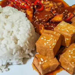 Teaser Image: Teriyaki Tofu and Tempeh