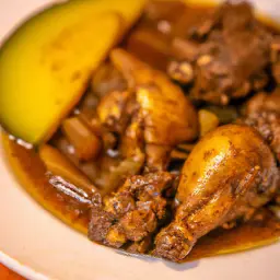 Teaser Image: Traditional Trinidad and Tobago Stew Chicken